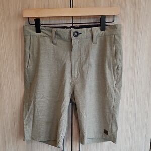 Billabong Men's Olive Flat Front Shorts